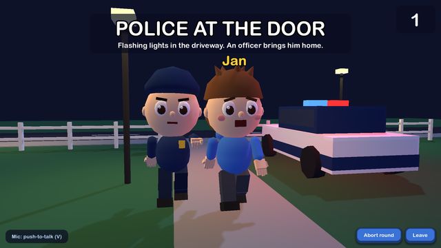 Police at the door