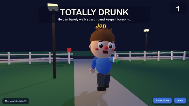 Totally drunk