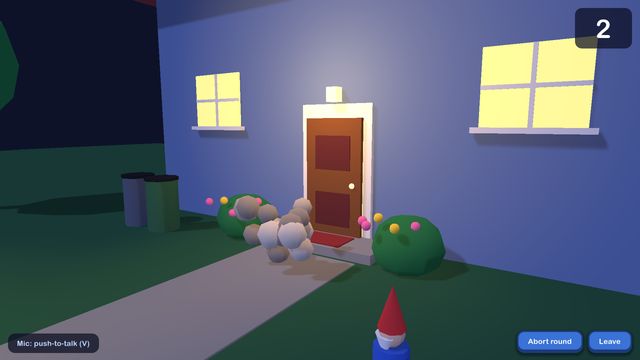 Mom opened the door